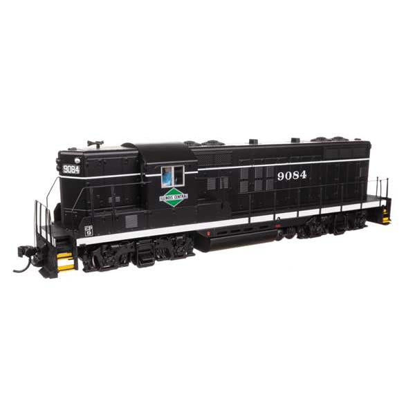 Walthers 910-10497 - HO Scale - EMD GP9 Phase II with High Hood - Standard DC -- Illinois Central #9084