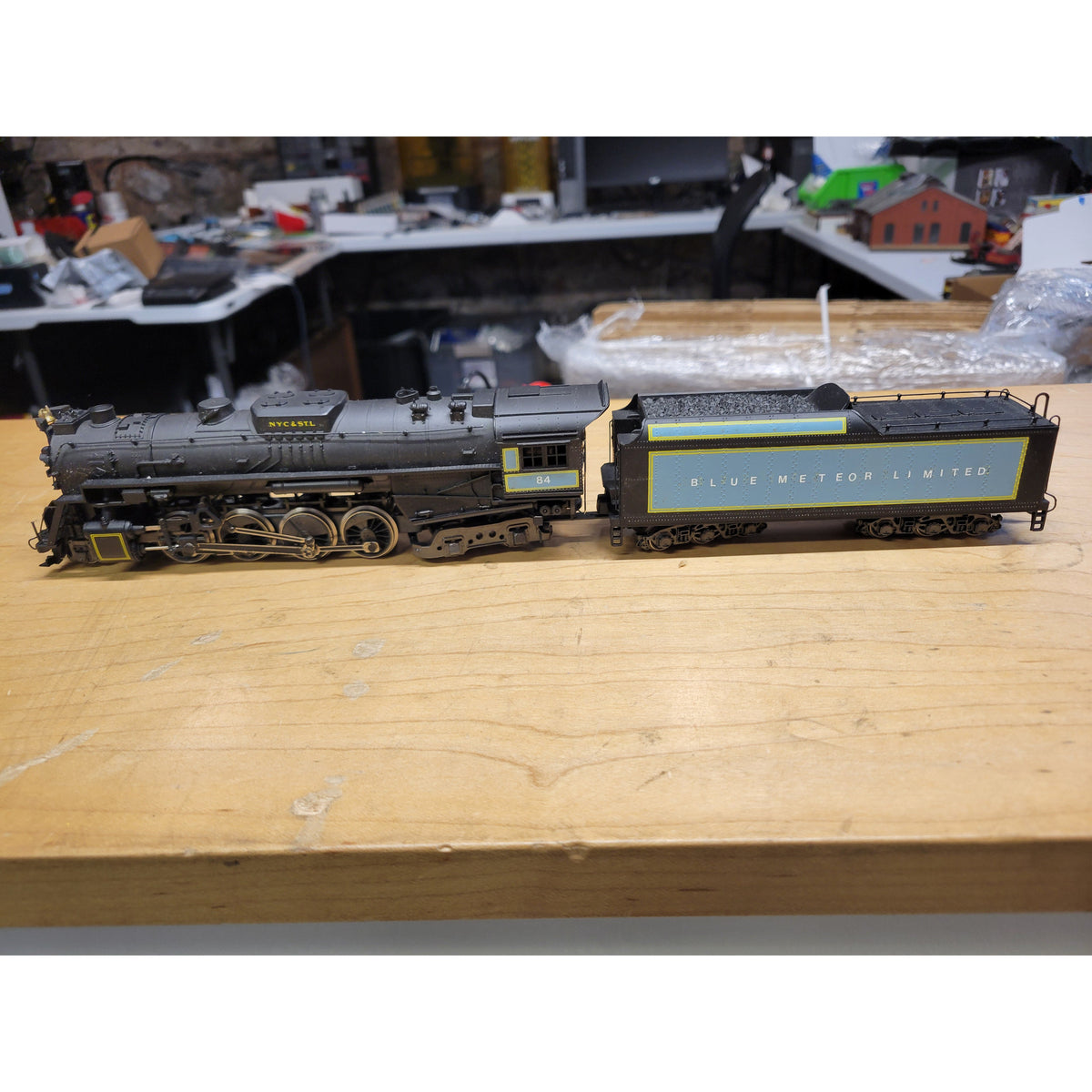 Pre-Owned AHM/Rivarossi  Steam Locomotive - HO Scale - 2-8-4 Berkshire 45 K